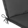 Sun Garden Hochlehner Auflage Basic 120x50x6 cm Anthrazit Produktbild-Vorschau 3