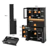 Armoire de cuisine Merax avec éclairage LED et prise Voir les images du produit 5