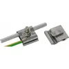 DEHN UNI-Erdungsklemme NIRO f. Rd 540250 8-10mm u. Leiter Produktbild-Vorschau 1