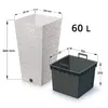 Blumentopf FURU SQUARE ECO WOOD 35cm weiß Produktbild-Vorschau 4