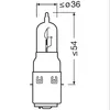 OSRAM ORIGINAL S2 BA20d 12V 35/35W (1 blister) Podgląd zdjęcia produktu 13