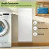 Einbau-Wäschekorb mit Deckel, Wandmontage, Weiß, 22,05 lbs Productafbeelding-voorbeeld
