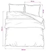vidaXL Ensemble de literie rose 200x200 cm coton Voir les images du produit 6