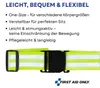 First Aid Only Reflektorgurt Neon-Gelb | Onesize Produktbild-Vorschau 5