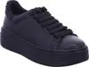 Sneaker Tamaris donna in pelle con plateau nero Anteprima dell’immagine prodotto 14