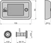 BASI - Digitaler Türspion - TS 700 - Silber - für Produktbild-Vorschau 3