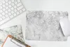 MuchoWow® Mauspad Mousepad Marmor - Glitter - Weiß - Grau Produktbild-Vorschau 5