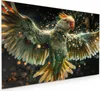 Küchenrückwand Spritzschutz Glas mit Motiv Fliegender Produktbild-Vorschau 1