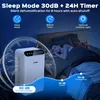 Orealla Luftentfeuchter Elektrisch,Raumentfeuchter mit 30dB Produktbild-Vorschau 4