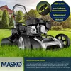 MASKO® Benzin Rasenmäher 5in1 Radantrieb EasyClean Produktbild-Vorschau 4
