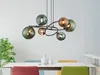 Globo Lighting Hängeleuchte Metall grau matt, Glaskugeln, Produktbild-Vorschau 1