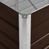 Vyvýšený záhradný záhon, hnedý 240x80x45 cm, pozinkovaná Náhľad obrázku produktu 5