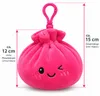 Plush Dumpling Kawaii Bagclip Taschenanhänger Produktbild-Vorschau 2