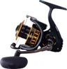 A fishing reel is shown against a white background. Produktbild-Vorschau