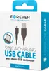 Kabel Forever Micro Usb Czarny Szybkie Ładowanie Do Podgląd zdjęcia produktu 1