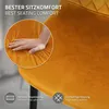 Zestaw 4 krzeseł do jadalni ML-Design z oparciem, Podgląd zdjęcia produktu 4