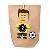 Basteladventskalender Fußball gelb schwarz zum Produktbild-Vorschau 3