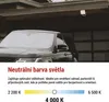 LED reflektor GLARO 20W, bílý, IP65, 2000 lm, neutrální bílá Náhled obrázku produktu