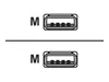 Equip USB 2.0 A auf A Kabel, M/M, 5.0m , Schwarz Produktbild-Vorschau 4