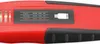 A close-up view of a red and black industrial gas level meter, showing its display and indicators. Produktbild-Vorschau