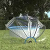 vidaXL Kopuła basenowa okrągła 406x203 cm PVC Podgląd zdjęcia produktu 1