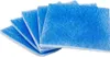 A stack of blue filters on a white background. Produktbild-Vorschau