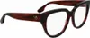 VICTORIA BECKHAM VB2674 618 STRIPED RED 53/17/140 FEMALE Produktbild-Vorschau 4