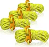 COM-FOUR® 4x Abspannseil je 4m für Camping reflektierend in Produktbild-Vorschau 1