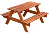 ITA Kindersitzgarnitur aus Holz Braun - Kinder Produktbild-Vorschau 1