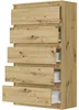 Komoda 70 cm 5 zásuvek skříňka FRAMIRE R-5 artisan Náhled obrázku produktu 6