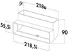 Naber 4021044, Biela, 12,5 cm, 1 kusov Anteprima dell’immagine prodotto 3