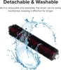 A cleaning brush roller with water splashing around it. Produktbild-Vorschau