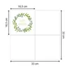 20 Servietten Happy Bday - Happy Birthday im Kranz 33x33cm Produktbild-Vorschau 3