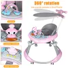 4 in1 Baby Lauflernhilfe,Lauflernwagen Klappbar mit Musik Produktbild-Vorschau 4