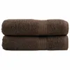Prémiové ručníky SOLUND 2 ks hnědé 50x100 cm 600 g/m² Náhled obrázku produktu 1