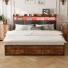 Letto matrimoniale in metallo INONEFT, 160x200 cm, con Anteprima dell’immagine prodotto 7