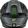 FC-Moto FF114B Casco Zeron, nero opaco/verde, XL Anteprima dell’immagine prodotto 4