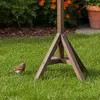 Relaxdays Vogelfutterhaus mit Ständer, Futtersilo, Garten & Produktbild-Vorschau 7