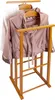 ARREDAMENTI MAXI Shirt & Suit Stand - 102 x 35 cm  Brown Produktbild-Vorschau 2