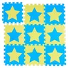 Tapis de jeu Relaxdays « Étoiles », 9 pièces, 18 éléments, Voir les images du produit 9