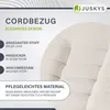 Relaxačné kreslo Juskys Korsika – poťah z manšestru, Náhľad obrázku produktu 13