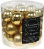 Christbaumkugeln gold Satz mit 24 Stück. 2,5 cm Produktbild-Vorschau 6