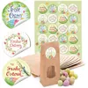 24 kleine braune Ostertüten Geschenktüten MIT FENSTER + Produktbild-Vorschau 1
