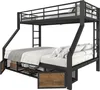 90 x 200 cm, 140 x 200 cm, letto a castello, letto per Anteprima dell’immagine prodotto 1