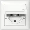 GIRA 415703 SCHUKO KD + Set IP44 + Rahme (415703) Produktbild-Vorschau 1