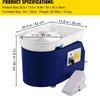 SucceBuy Tornio da 11 pollici, disco in ceramica da 0-300 Anteprima dell’immagine prodotto 7