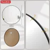 Wandspiegel Schwarz, Ø 60 cm Spiegel rund mit schwarzem Produktbild-Vorschau 4