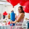 50x balony balon powietrze, hel czerwony dekoracja ślubna Podgląd zdjęcia produktu 2