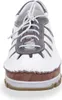 Gemini Damen Sneaker Leder Cutouts sportliche Schnürschuhe Produktbild-Vorschau 34
