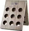 Weinregal für 18 Flaschen Wein Regal Holzoptik Produktbild-Vorschau 6